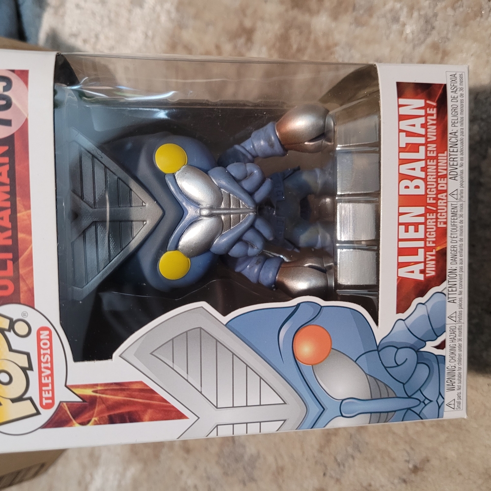 Funko Pop Alien Baltan Blue and Silver Figure